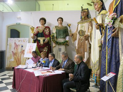 La presentació de la Festa Major de Maig ha tingut lloc a la Casa dels Gegants.