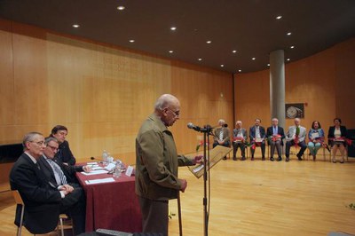 El pare Joan Ribalta, jesuïta i pedagog del col·legi Claver, ha estat una de les persones que han estat guardonades.