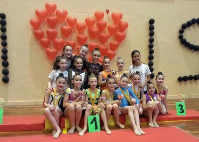 Les gimnastes del Sícoris Club representaran Lleida al Campionat d’Espanya de Gimnàstica Rítmica.