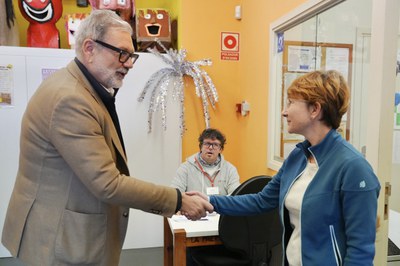 El programa 'L'alcaldia als barris' es realitza als centres cívics, en aquest cas de La Bordeta..