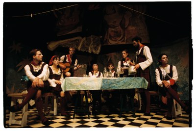 La comèdia musical “Sant Pere el farsant”, aquest dissabte, al Teatre municipal de l'Escorxador..