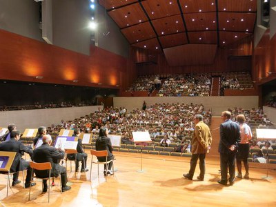 L'Auditori Municipal Enric Granados s'ha omplert de la música i la cultura popular de Lleida.