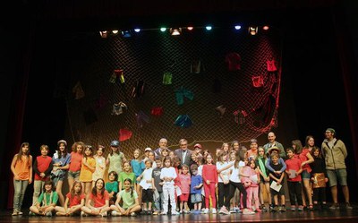 Prop de 100 infants han participat en la Mostra aquest curs..