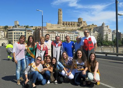 Les pubilles també han participat en la festa de l'Aplec del Caragol.