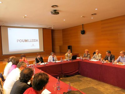 En la presentació de l’avanç del POUM s'han exposat les línies principals del pla.