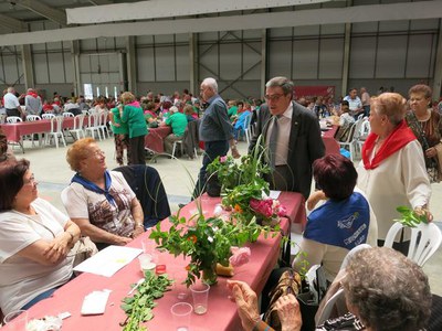 El paer en cap ha saludat tots els presents i els ha animat a continuar participants en les activitats que organitza l'Ajuntament de Lleida cada any.