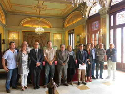 El Saló de Plens de la Paeria ha acollit la primera reunió de la Comissió.