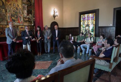 Ros ha donat la benvinguda a la ciutat a totes els representants de les empreses importadores que assisteixen aquests dies a la trobada.