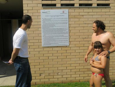 T.Alonso ha recordat que s'han de respectar unes normes i les recomanacions que es fan a les instal·lacions municipals.