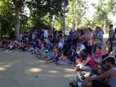Els Camps Elisis han tornat a ser l’escenari escollit per les Escoles Bressol Municipals per celebrar la festa de cloenda del curs.