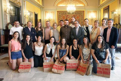 Durant la recepció, Àngel Ros ha destacat l’esport com a eina educativa i de transmissió de valors.