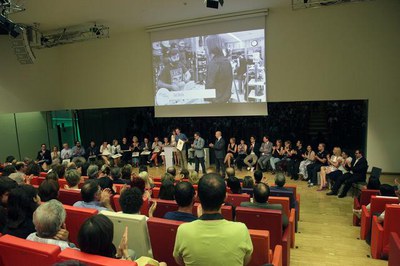 Àngel Ros ha presidit el lliurament de Premis Lleida Ciutat de Comerç que s'ha fet a la Llotja.