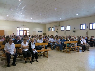 La missa ha estat amenitzada per la Coral Ressò de Sant Pere.