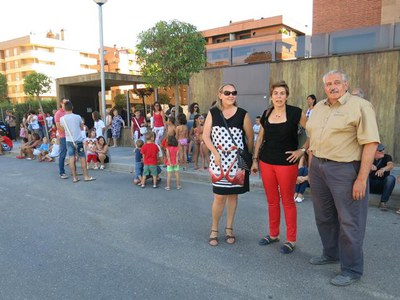 El barri del Camp d'Esports, de Festa Major.