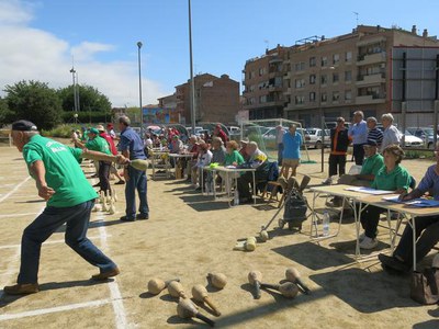 L'alcalde accidental i el regidor de Balàfia han conversat amb els participants en el concurs.