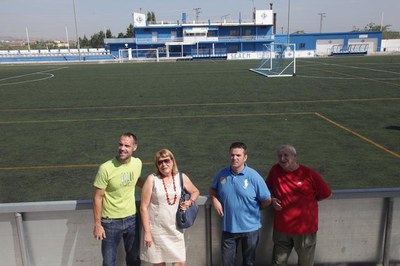 A la imatge, el camp central del club, fundat l'any 1925..