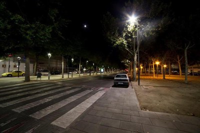 Fotografia de l'avinguda Dra. Castells, a Cappont.
