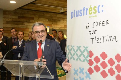 Ros ha destacat que "l'empresa obri horitzons i arribi també a oferir els productes de Lleida a tots els barcelonins per fer-los arribar l'agricultur….