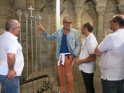 Portes obertes a la Cofraria Crist de l'Agonia, a l'església de Sant Martí, en l'Obert Centre Històric.