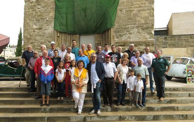 3a passejada pel cor de Lleida del Club de Vehicles Històrics, en l'Obert Centre Històric.
