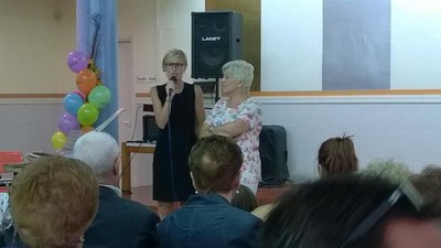 La tinenta d’alcalde i regidora de Benestar Social, Montse Mínguez, la regidora de Participació Ciutadana, Dolors Arderiu, i el regidor de Salut Públ….