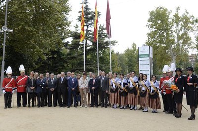 L'alcalde de Lleida ha presidit els actes per commemorar el Dia de la Ciutat a la Fira de Sant Miquel.