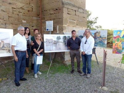 Mercè Humedas ha guanyat el primer Concurs de Pintura del Castell Templer de Gardeny.