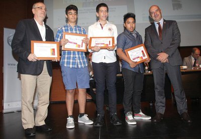 Rafael Peris ha participat en el lliurament dels Premis als Millors als Millors Projectes d’Emprenedoria.