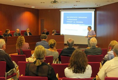 El regidor J.Castillo ha assistit a l'acte d'obertura del programa de Graduat Sènior a la Facultat de Dret i Economia de la UdL.