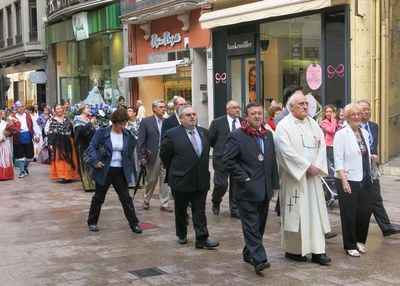 La regidora Dolors Arderiu ha assistit als actes que la Casa de Aragón de Lleida ha organtizat avui amb motiu de la festivitat del Pilar.