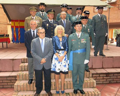 El paer en cap ha participat avui en l’acte institucional de celebració de la patrona del cos policial, la Verge del  Pilar.