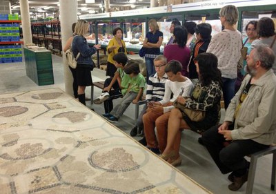 L’Arxiu Arqueològic de Lleida ha fet jornada de portes obertes aquest diumenge amb dues visites guiades gratuïtes.