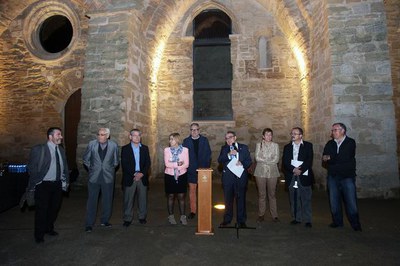 La nova il·luminació de la Suda forma part del nou contracte de gestió de l'enllumenat públic..