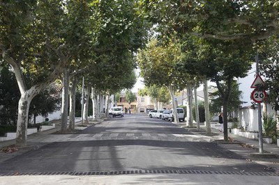 L'actuació ha inclòs l'arranjament parcial de quatres carrers de Raimat, com són Major, Canal, Tempranillo (a la vora de les piscines) i València.