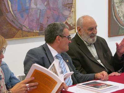 El pintor lleidatà ha agraït la col·laboració de l'Ajuntament de Lleida en aquesta exposició.