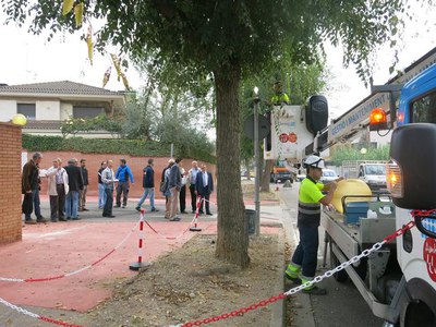 En el cas de Vila Montcada la campanya Fem Dissabte inclou la revisió del servei d’electricitat en diferents zones.