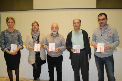 La presentació del darrer llibre de Jesús Villafranca ha tingut lloc a la seu de la regidoria de Cultura..