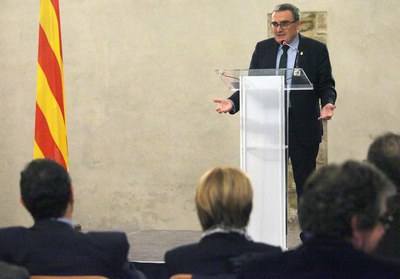 L’alcalde ha posat de relleu que Lleida i Catalunya miren ara més que mai cap al futur i ha destacat que "Catalunya ha donat un exemple de civisme, c….