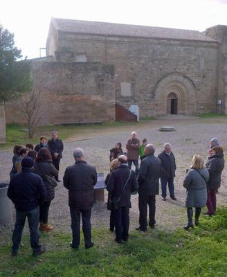 Aquest dissabte s’ha fet una visita guiada al Castell Templer de Gardeny, que ha tingut una bona acollida.