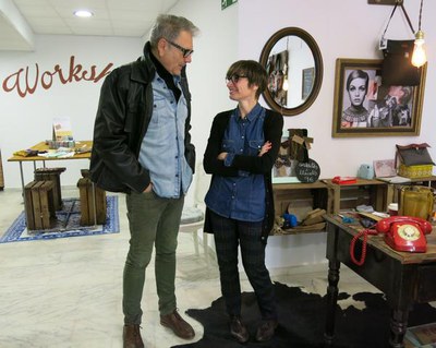 El tinent d’alcalde i regidor del Centre Històric ha visitat els nous emprenedors que s’han instal·lat al barri.