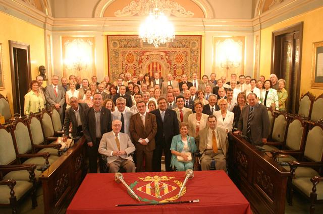 Tots els assistents a la commemoració