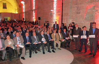 La presentació del nou disseny de La Mañana s'ha fet a la Canonja de la Seu Vella.