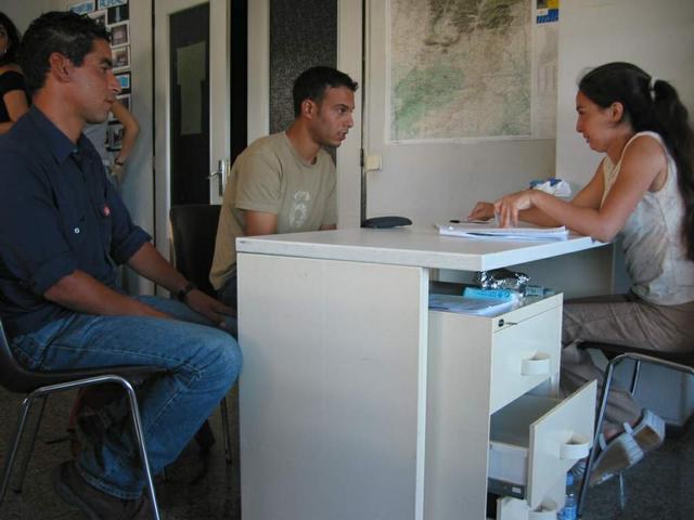 L'Oficina és a l'edifici dels sindicats