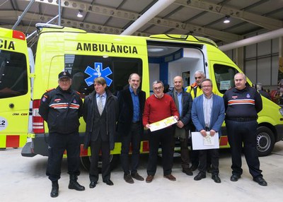 Protecció Civil ha organitzat per als infants tallers de primers auxilis, pràctiques amb emissores de radio i simulacres d’intervenció.