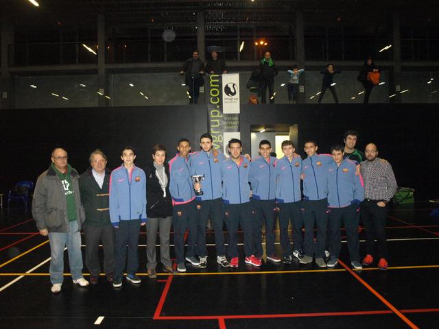 FC Barcelona ha guanyat el 2n Memorial Àngel Biosca de voeli en les categories infantil i juvenil