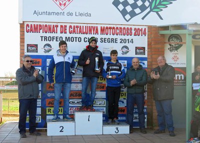 Marc Màrquez ha guanyat al circuit municipal El Segre de Rufea en la categoria MX2.