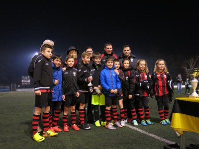 El CF Pardinyes ha celebrat aquest dissabte el Torneig de Nadal de futbol aleví.