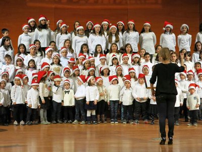 Diverses corals han participat en la cantata final “El somni del Nadal”.