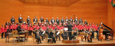 La Cantata de Nadal Font d’Aigua Viva, a l’Auditori Municipal Enric Granados de Lleida.