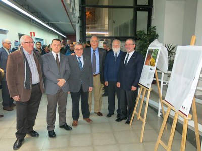 Inauguració de l’exposició itinerant “Els Sòls i la Biodiversitat Forestal”.
